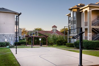 resident basketball court